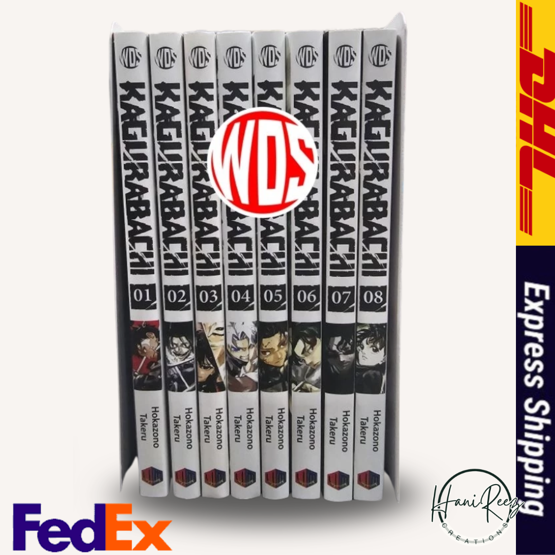 Kagurabachi Volume 1-8 Manga English Full Set Comic Books New by