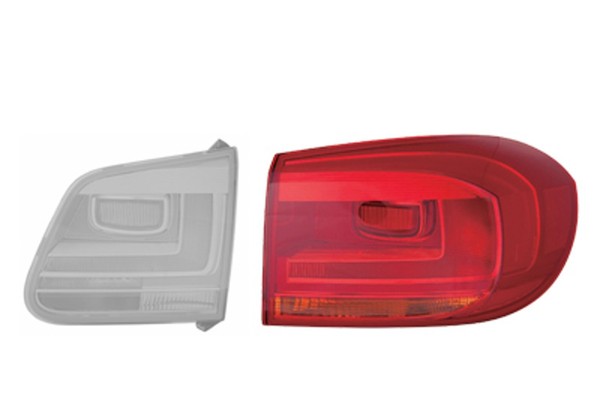 Heckleuchte VAN Wezel 5746932 FüR VW Tiguan TSI 5N2 4Motion TDI 5N1 Tfsi-image