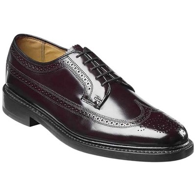 Florsheim Kenmoor Imperial Burgundy Smooth Leather Wingtip Derby (USA Men Size)