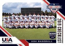 Collegiate National Team 2020 Panini USA Baseball Stars & Stripes - #1