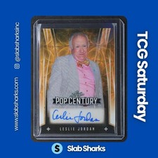 2025 LEAF METAL POP CENTURY #BA-LJ1 LESLIE JORDAN AUTO PRISMATIC GOLD 1/1