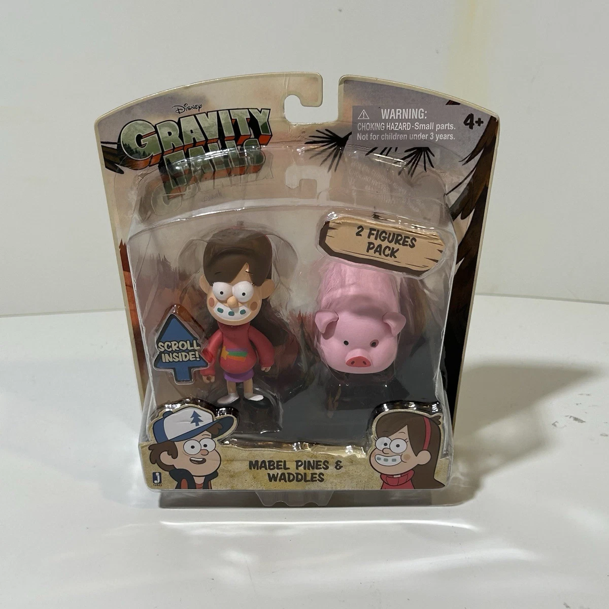 Gravity Falls - Set Complet Figurines Jazwares 2014 Avec Parchemins
