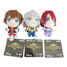 Kingdom Hearts Plush Mascot 3pcs Set 14cm Sora Riku Kairi FuRyu 2025 Japan NEW