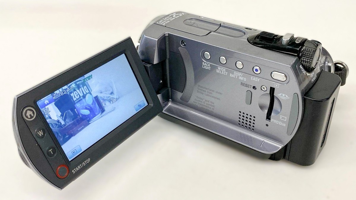 Sony Handycam DCR-SR82 Camcorder 60GB HDD 25x Zoom NightShot Plus