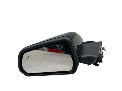 2024-2025 FORD MUSTANG LEFT HEATED DOOR MIRROR W/ BLIND SPOT SHADOW BLACK (G1)