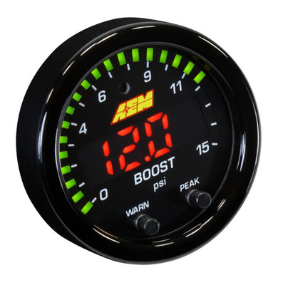 AEM X-Series Digital Gauges   Wideband AFR, Boost, Oil/Fuel, OBD2, GPS, CAN