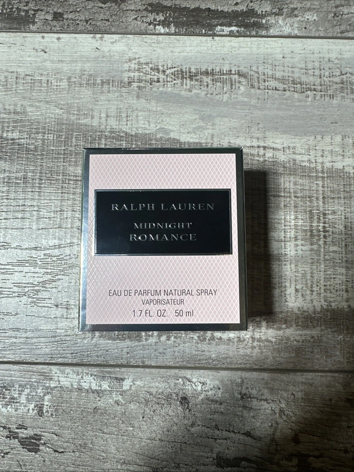 Auténtico Ralph Lauren Midnight Romance 1,7 oz 50 ml fórmula original vintage Foto 2 de 4