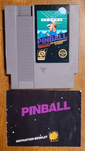 Pinball nes with manual