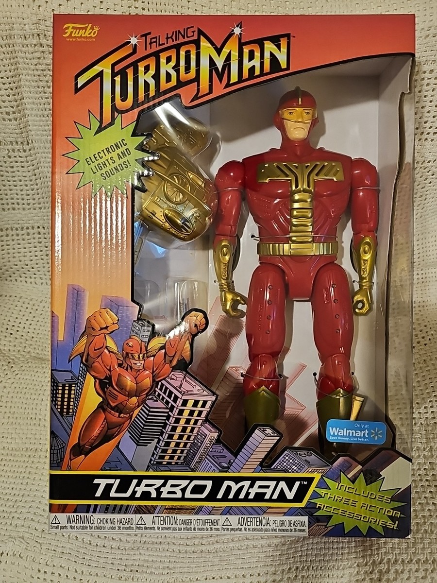 Buy Funko 80-618 Talking Turbo Man Jingle All The Way Action