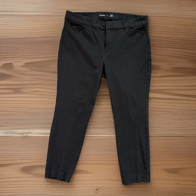 Old Navy Womens High-Rise Pixie Secret Smooth Pocket Size 14 Pants Charcoal Gray