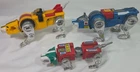 1981 Die Cast Metal Voltron Lions GB36 Yellow 5/Blue 4/ Red 2 MISSING PARTS
