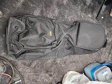 Bag Boy BagBoy Large Wheeled Padded Travel Luggage Dual Compartment Bag  Black 