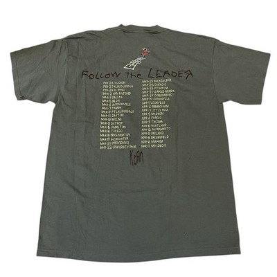 Vintage Korn Follow The Leader Your T-shirt 1998 Rock Band Tee