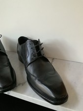 Versace 19V69 Herrenschuhe  Echtleder Gr 44 .Schwarz Neuwertig Top