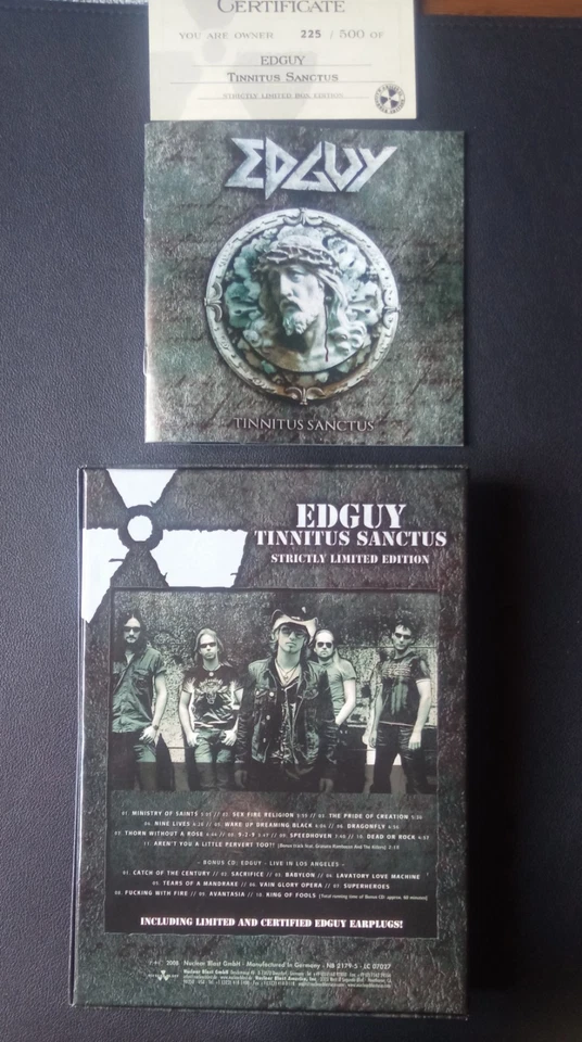 Edguy – Tinnitus Sanctus (Boxset) - Bild 3 von 3