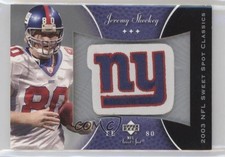 2003 Sweet Spot Classics Embroidered Team Logo Jeremy Shockey #P-JS Patch 2u3