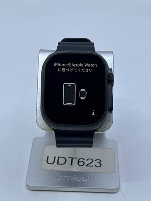 Unlocked Apple Watch Ultra 3 49MM Black Titanium Black Ocean Band MF0J4LW/A