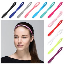 1PC Yoga Hair Bands Candy Color Women Men Sports Headband Girls Sport Anti-slip