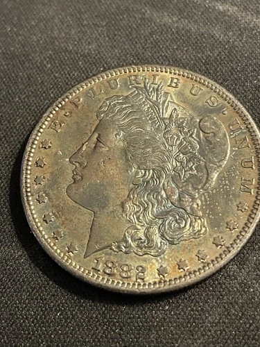 1882 Morgan Silver Dollar $1 Coin Circulated Uncertified US 0.9 Fineness