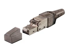 Monoprice Entegrade Series Cat6 RJ-45 Field Connection Modular Plug, Shielded