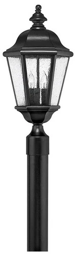 Hinkley Edgewater Black 20 1/2" High Outdoor Post Light - Picture 2 of 10