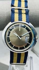 Vintage 1970’s Timex UFO Manual Wind Retro Mens Wrist Watch Date Runs