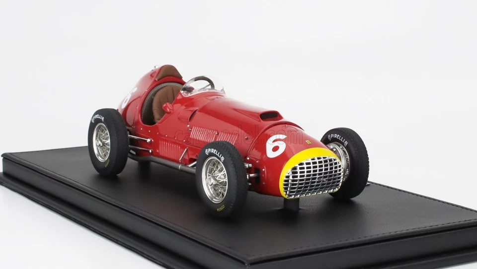 MODELLINO AUTO STATICO GP REPLICAS FERRARI F1 375 GONZALES MONZA GP 1951 1/18 - Immagine 4 di 4