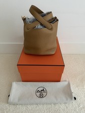Hermes Picotin 18 - Biscuit  with gold hardware NEW