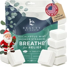 Shower Steamers Aromatherapy - USA Made with Natural Ingredients & Eucalyptus...