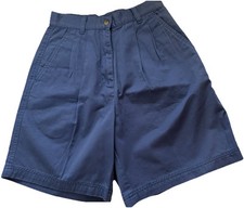 Vintage Woolrich Shorts NWT Women's Sz 6 High Waist Rise Retro Mom 100 Cotton