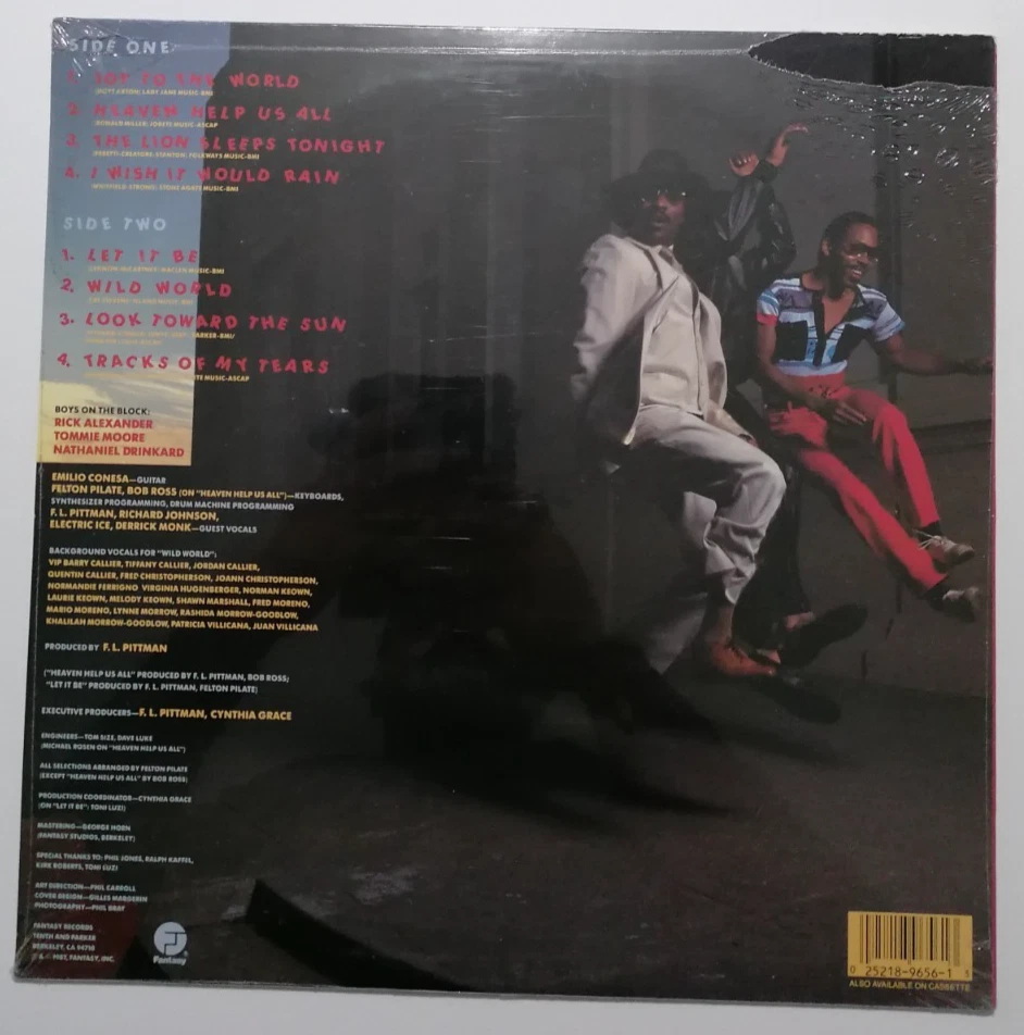 Boys On The Block Blockbusters Vinyl LP American Press 1987 Release New & Sealed - Image 3 of 4