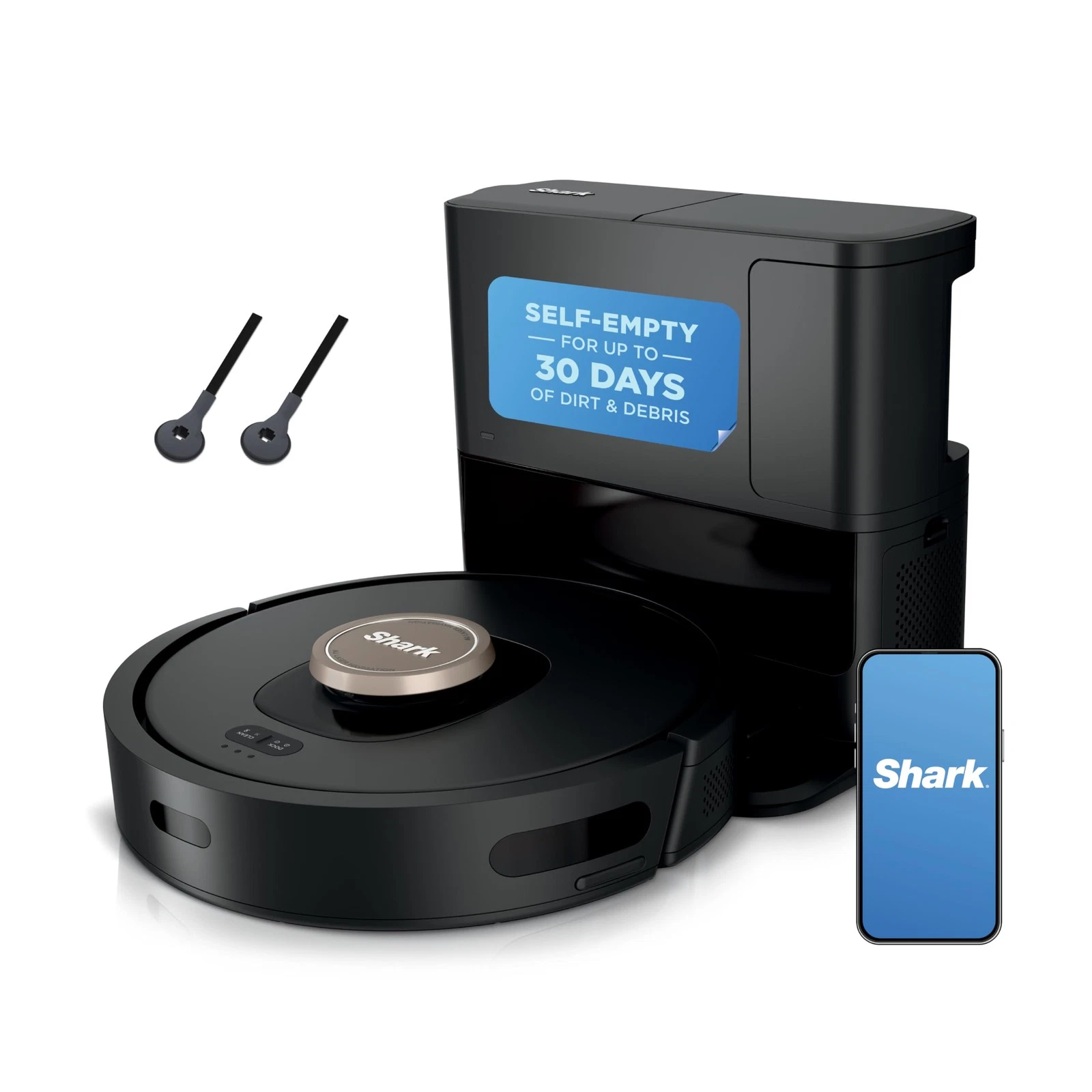 Shark AV2501AE AI Robot Vacuum with XL HEPA Self-Empty Base, Bagless, 60-Day