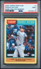 2025 Topps Heritage #1 Shohei Ohtani Dark Yellow Border PSA 9