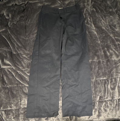 Dickies 874 Men s Navy Twill Workwear Pants Straight Leg Flat Front 34W