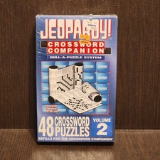 Jeopardy Crossword Companion Refill Kit Vol 2 48 Crossword Puzzles New In Box