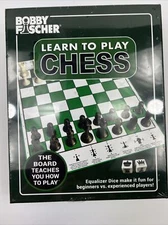 Bobby Fischer Learn to Play Chess 2019 New Sealed  Game