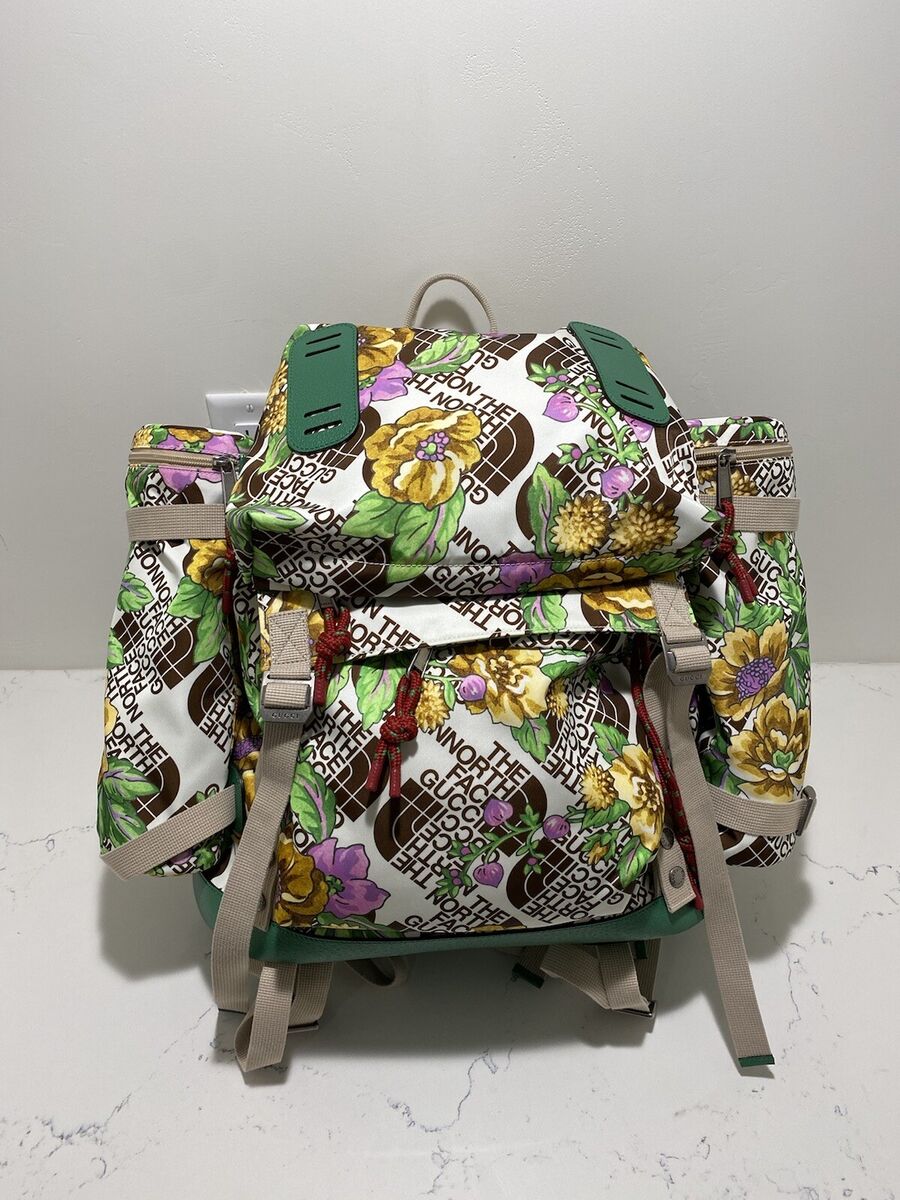 Gucci x The North Face BACKPACK Golden Flower tnf northface Gucci x The North Face BACKPACK Golden Flower tnf northface