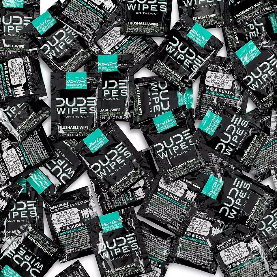 DUDE Wipes On-The-Go Flushable Wet Wipes 30 Wipes  - Image 3 of 4