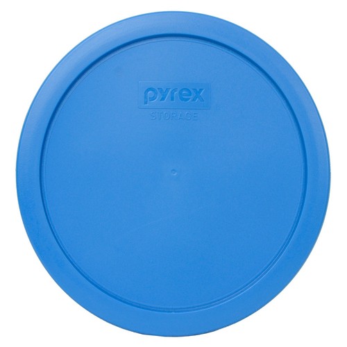 Pyrex 7402-PC Marineblau Kunststoff Lebensmittel Aufbewahrung Ersatz Deckel Abdeckungen - 2er Pack - Bild 2 von 3