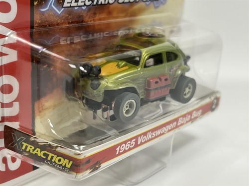 VW Baja Bug 1965 Green X Traction Off Road HO Scale Auto World SC375-2 - Picture 3 of 8