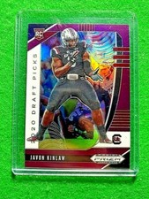 JAVON KINLAW PRIZM ROOKIE CARD 49ERS RC 2020 Prizm DP REFRACTOR RC PURPLE PRIZM