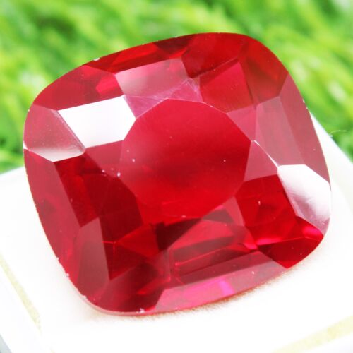 45-49 Ct Big Size Cushion Cut Loose Gemstone Natural Ruby - Picture 3 of 8