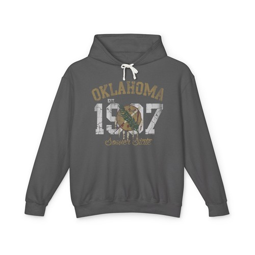 Unisex Lightweight Hooded Sweatshirt - 第 1/26 張圖片
