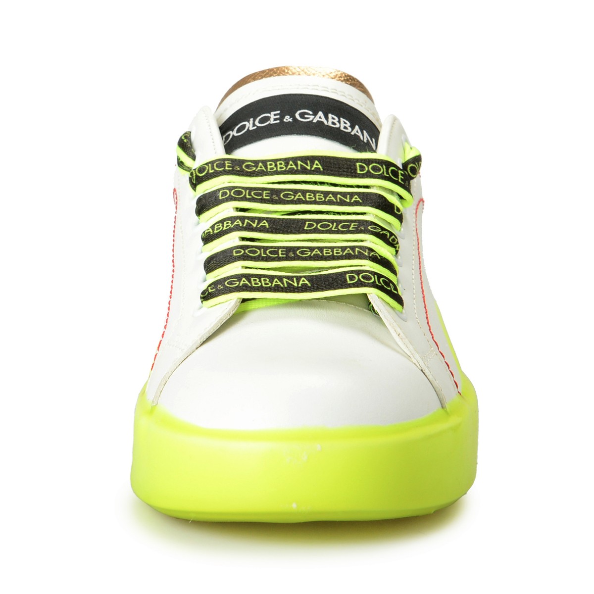 【送料&関税込】Dolce & Gabbana Logo Printed Low-top Sne DOLCE & GABBANA Logo Leather Low-Top Sneaker Shoes SUPER