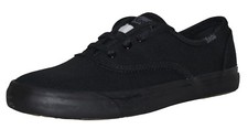Keds Classic Ladies Canvas Black Or White Plimsoles Various Sizes NIB