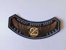 HARLEY-DAVIDSON PATCH COLLECTOR HOG 1983-2008 25 ANS