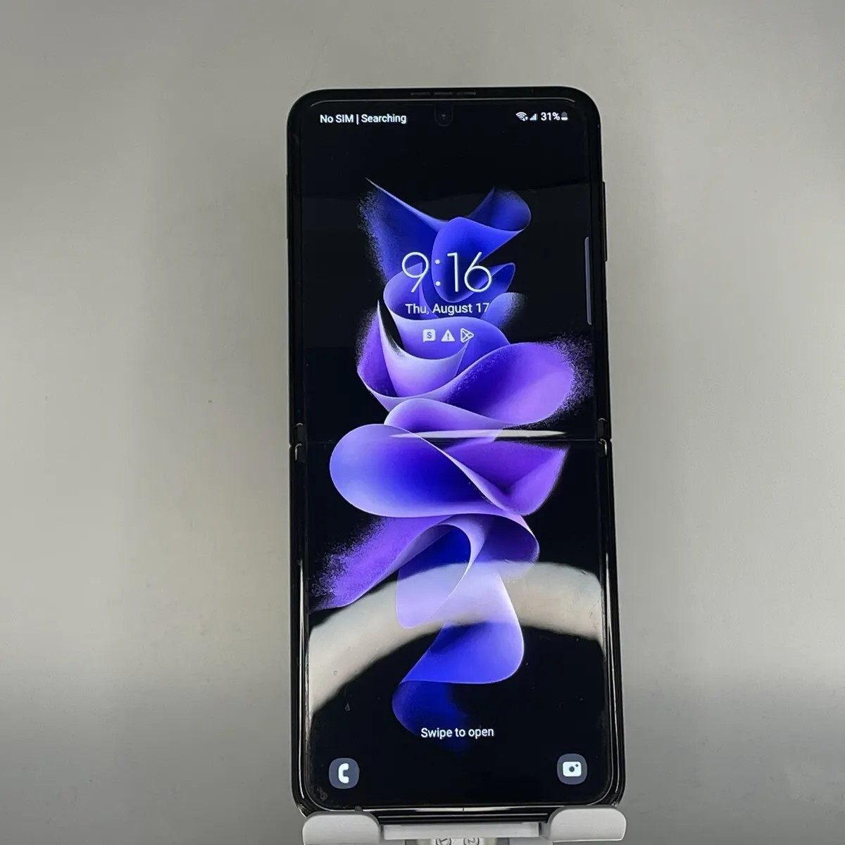 Samsung Galaxy Z Flip3 5G SM-F711U - 128GB - Phantom Black 