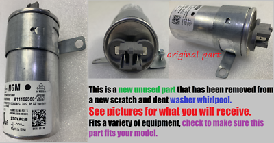Whirlpool Maytag Kenmore Washer Capacitor W10390446 for sale 