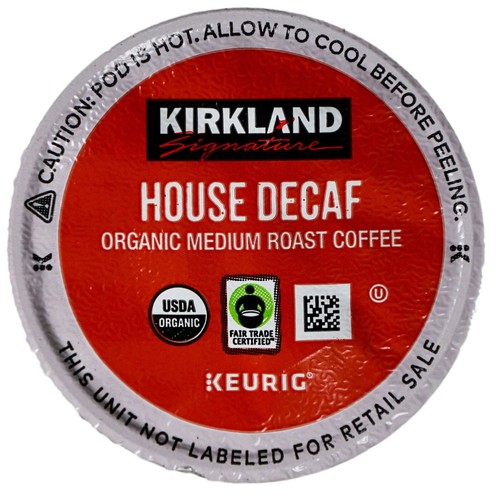 Kirkland Signature House Decaf Organic 