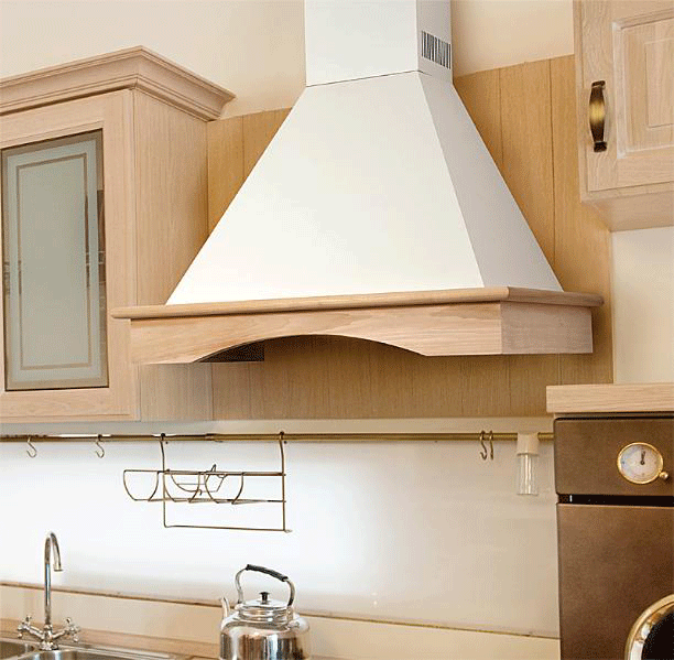 Italian Nt Air Range Hood Wall Mounted Wood 36 Chr 115 Country